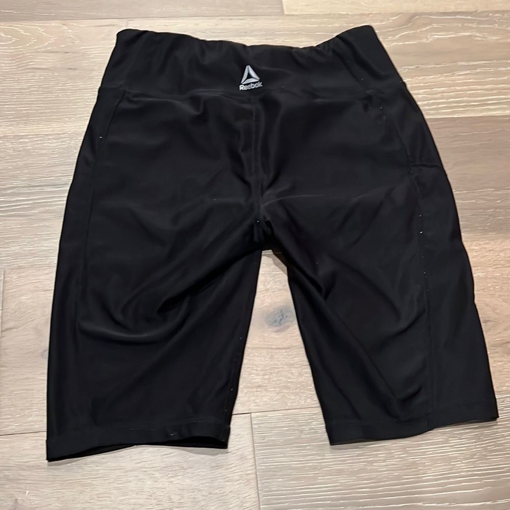 Black biker shorts